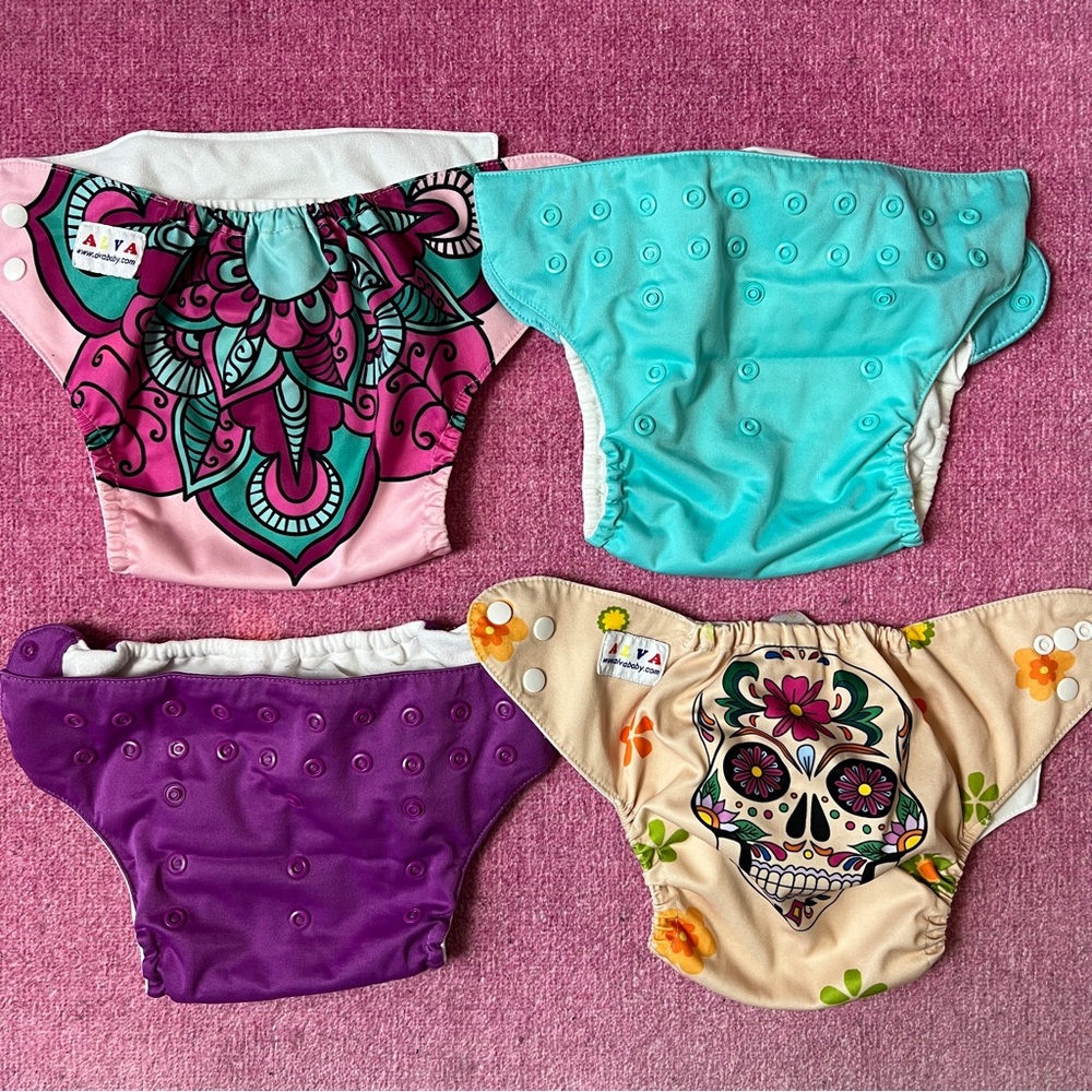 Vibrant Diaper Covers Set